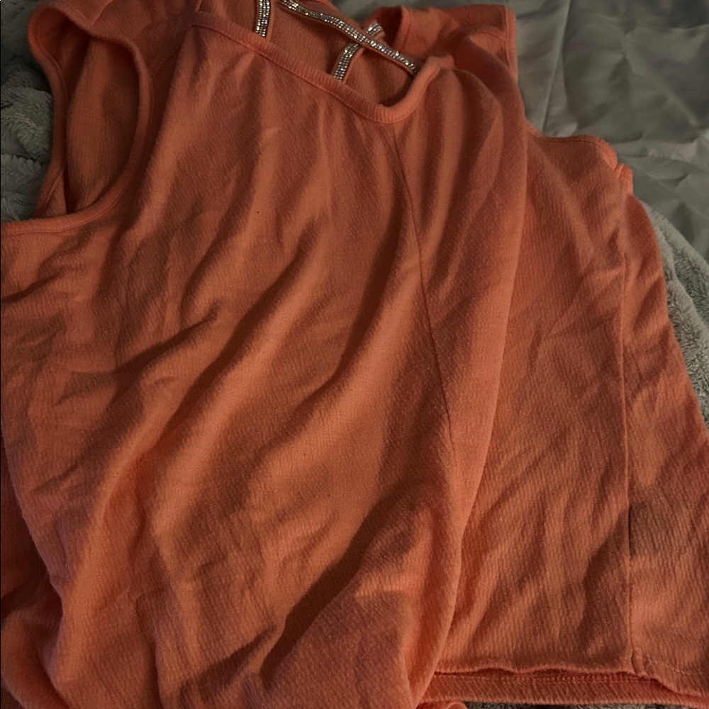 Women's Orange Tank Top